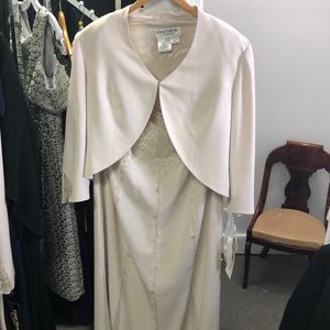Daymor ivory beaded gown was 800. Sale 300.
